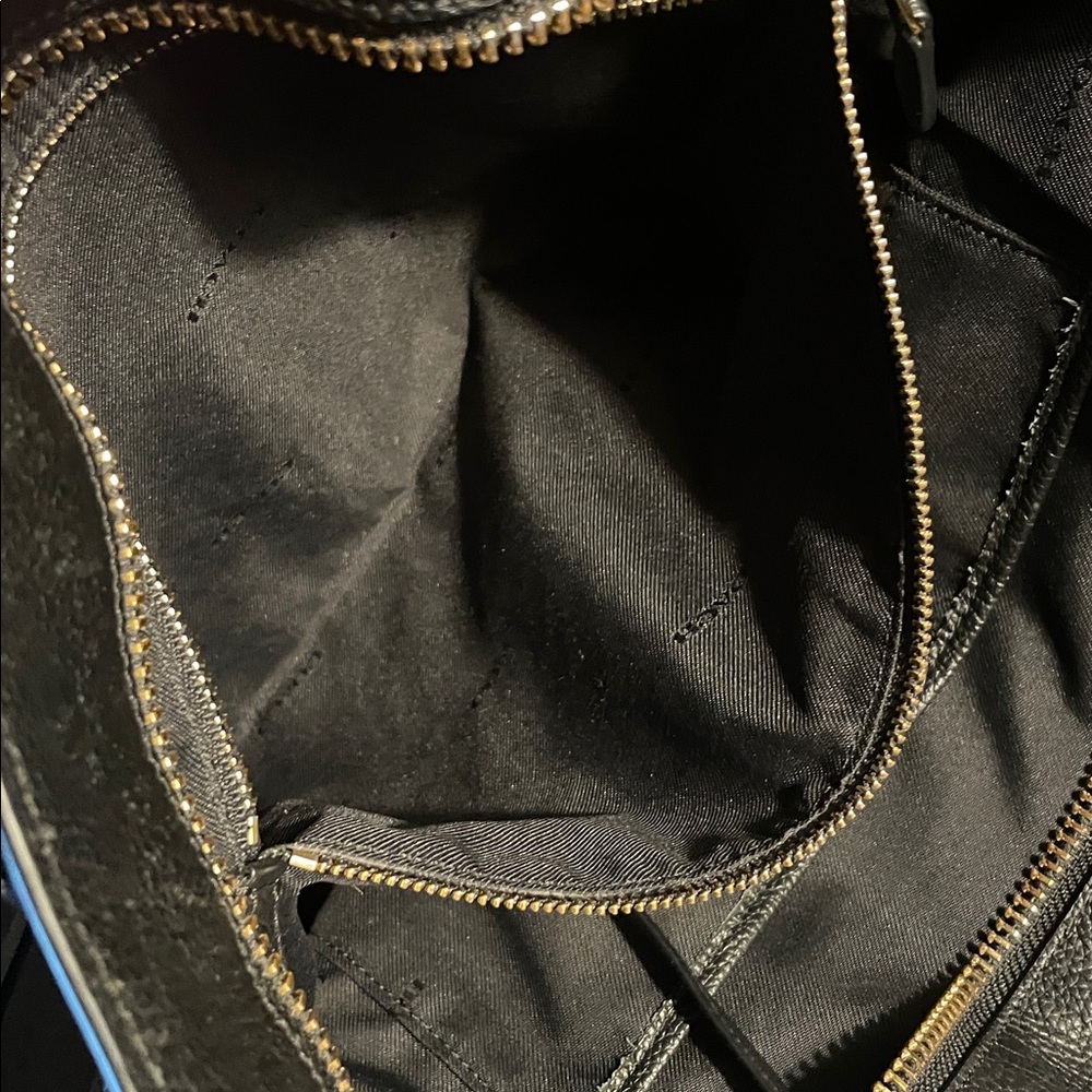 Coach Tatum Whiplash Black Tote Shoulder Bag ! - Picture 6 of 14